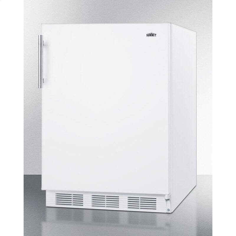 Summit Refrigerator-Freezer Summit Freestanding Counter Height Refrigerator-freezer for Residential Use, Cycle Defrost With Deluxe Interior and White Finish Summit Refrigerator-Freezer Summit Freestanding Counter Height Refrigerator-freezer for Residential Use, Cycle Defrost With Deluxe Interior and White Finish