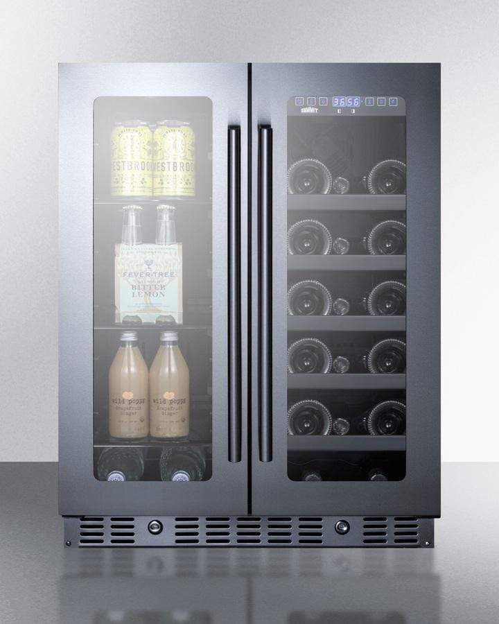 Summit Undercounter, ADA Beverage Center 24" Built-In Wine/Beverage Center, ADA Compliant Summit Undercounter, ADA Beverage Center 24" Built-In Wine/Beverage Center, ADA Compliant