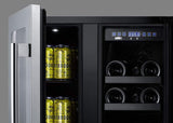 Summit Undercounter, ADA Beverage Center 24" Built-In Wine/Beverage Center, ADA Compliant Summit Undercounter, ADA Beverage Center 24" Built-In Wine/Beverage Center, ADA Compliant