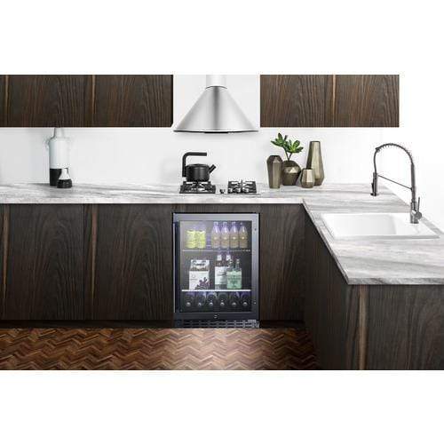 Summit Undercounter, ADA Beverage Center 24" Wide Built-In Beverage Cooler, ADA Compliant Summit Undercounter, ADA Beverage Center 24" Wide Built-In Beverage Cooler, ADA Compliant
