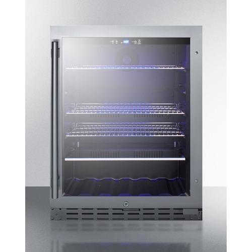 Summit Undercounter, ADA Beverage Center 24" Wide Built-In Beverage Cooler, ADA Compliant Summit Undercounter, ADA Beverage Center 24" Wide Built-In Beverage Cooler, ADA Compliant