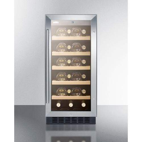 Summit Undercounter Wine Cellars 15" Wide Built-In Wine Cellar, ADA Compliant Summit Undercounter Wine Cellars 15" Wide Built-In Wine Cellar, ADA Compliant