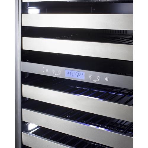 Summit Wine Cellars 24" Wide Dual-Zone Wine Cellar Summit Wine Cellars 24" Wide Dual-Zone Wine Cellar