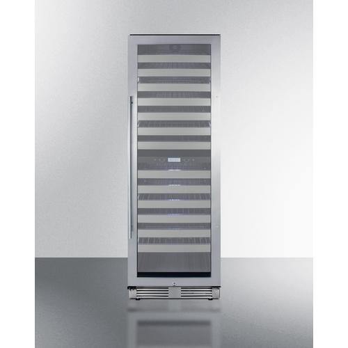 Summit Wine Cellars 24" Wide Dual-Zone Wine Cellar Summit Wine Cellars 24" Wide Dual-Zone Wine Cellar