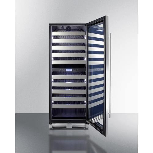 Summit Wine Cellars 24" Wide Dual-Zone Wine Cellar Summit Wine Cellars 24" Wide Dual-Zone Wine Cellar