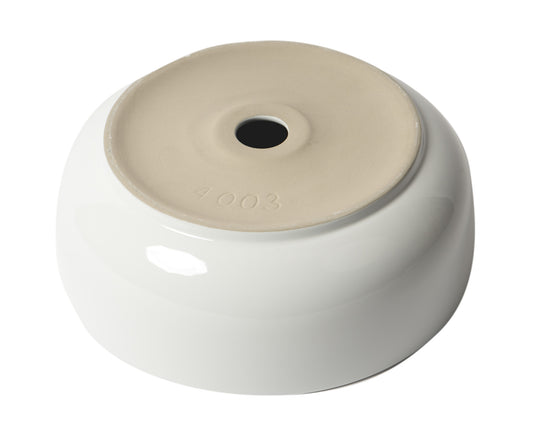 ALFI Brand - White 15" Round Above Mount Ceramic Sink | ABC907-W