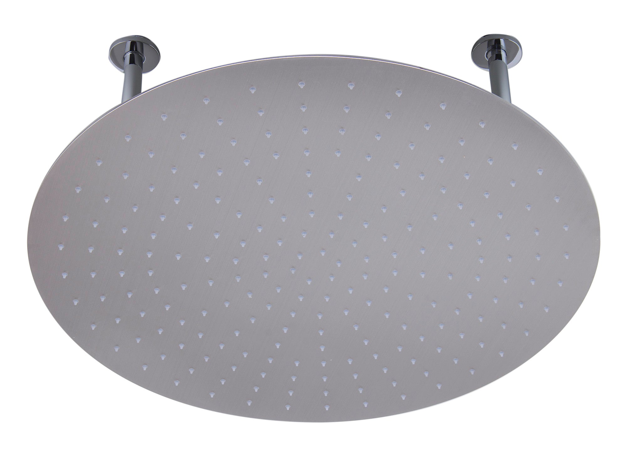 ALFI Brand - 24" Round Brushed Solid Stainless Steel Ultra Thin Rain Shower Head | RAIN24R-BSS ALFI Brand - 24" Round Brushed Solid Stainless Steel Ultra Thin Rain Shower Head | RAIN24R-BSS