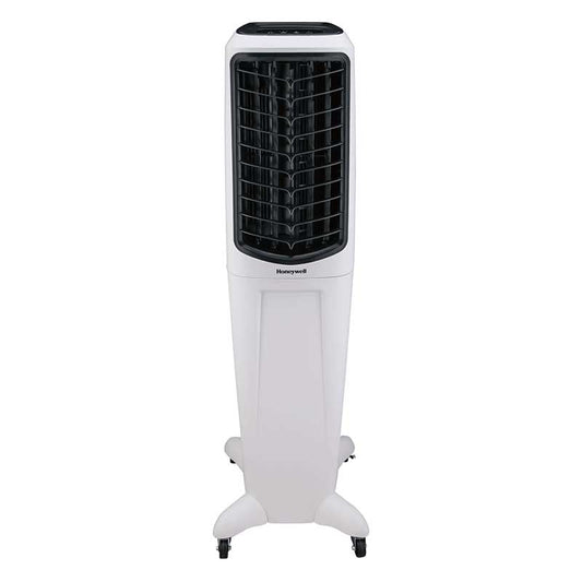 Honeywell - 588 CFM Indoor Evaporative Air Cooler (Swamp Cooler) with Remote Control in White