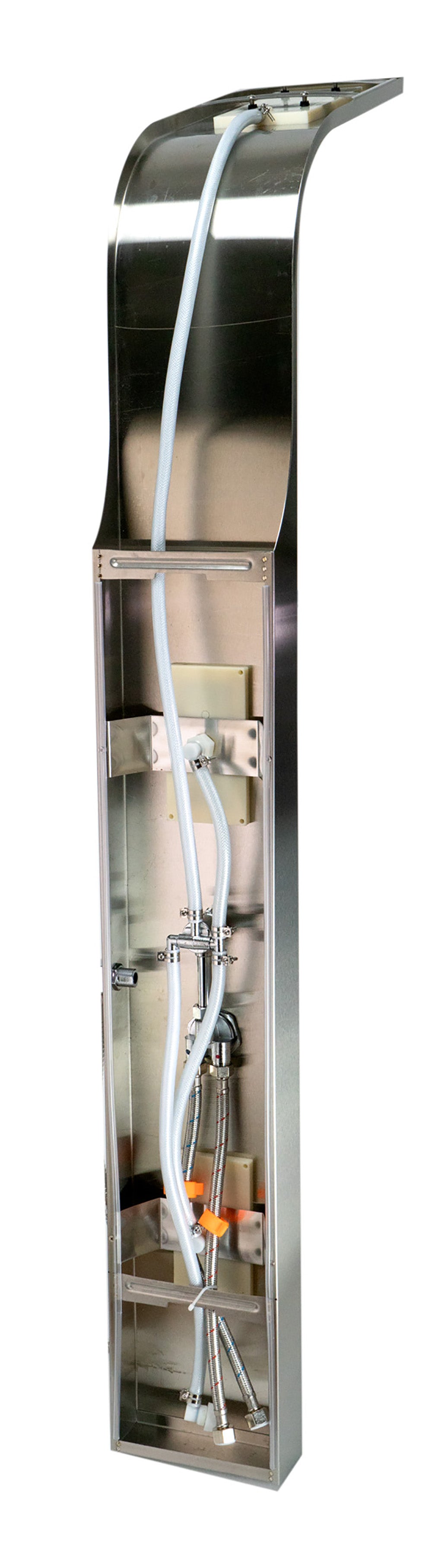 ALFI Brand - Modern Stainless Steel Shower Panel with 2 Body Sprays | ABSP20 ALFI Brand - Modern Stainless Steel Shower Panel with 2 Body Sprays | ABSP20