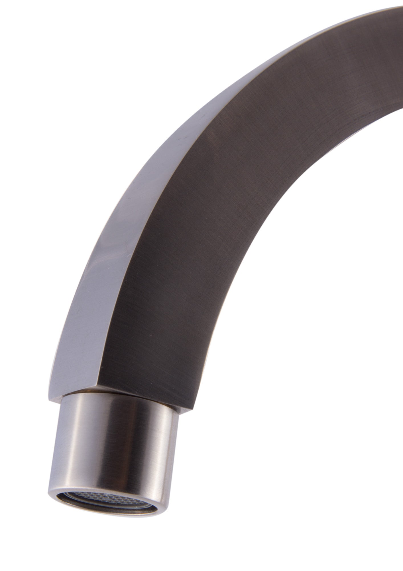 ALFI Brand - Brushed Nickel Gooseneck Single Hole Bathroom Faucet | AB3470-BN ALFI Brand - Brushed Nickel Gooseneck Single Hole Bathroom Faucet | AB3470-BN