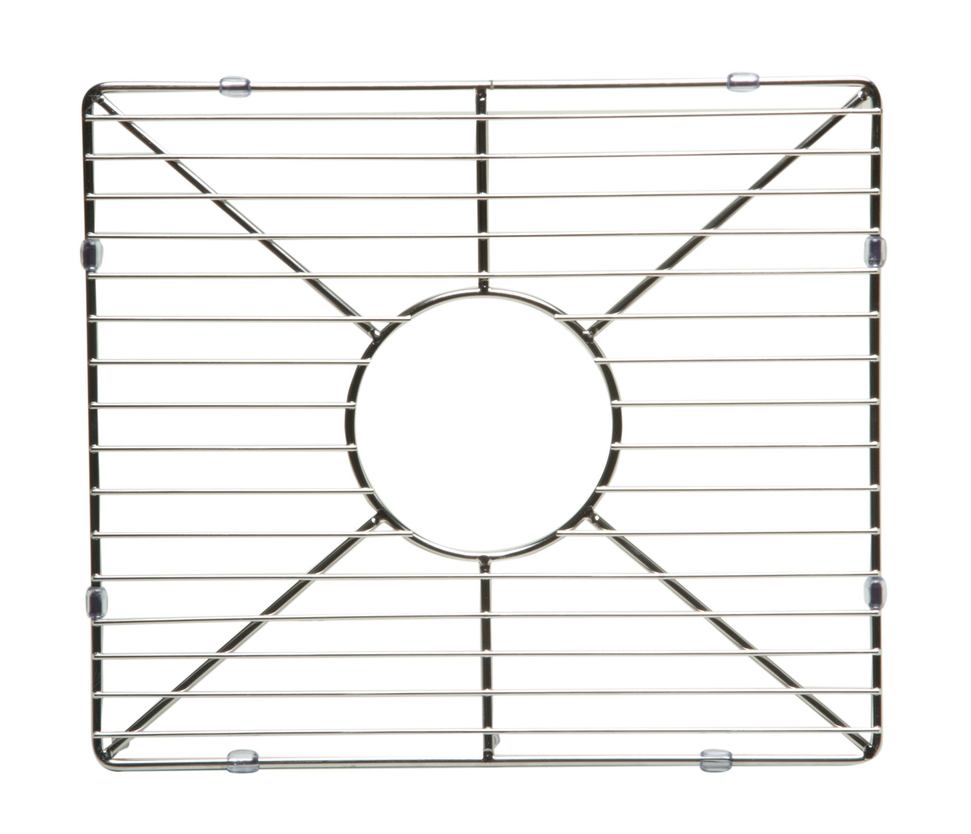ALFI Brand - Stainless steel kitchen sink grid for large side of AB3618DB, AB3618ARCH | ABGR3618L ALFI Brand - Stainless steel kitchen sink grid for large side of AB3618DB, AB3618ARCH | ABGR3618L