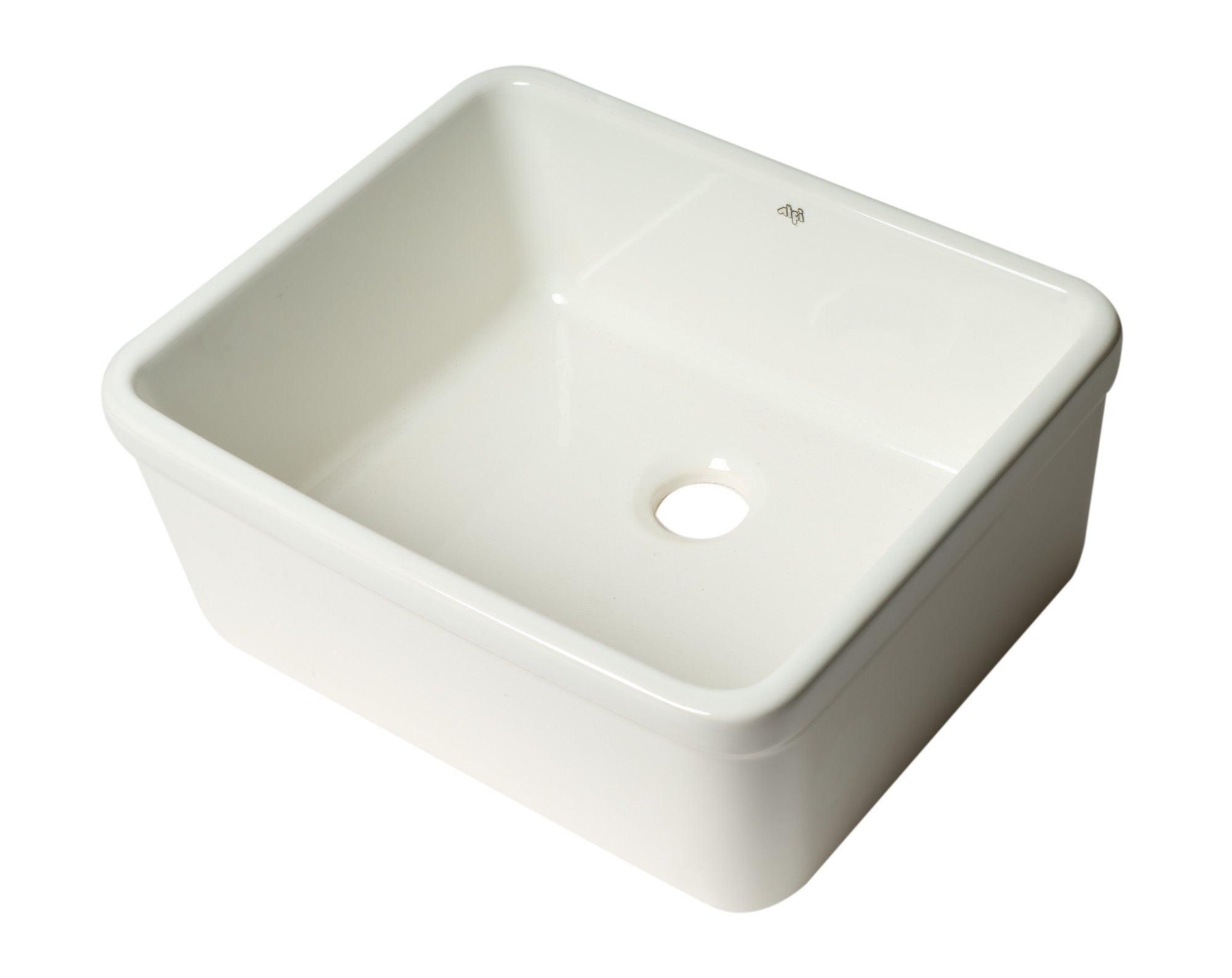 ALFI Brand - White 20" Single Bowl Apron Fireclay Farmhouse Kitchen Sink | AB507 ALFI Brand - White 20" Single Bowl Apron Fireclay Farmhouse Kitchen Sink | AB507
