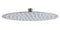 ALFI Brand - Solid Brushed Stainless Steel 12" Round Ultra Thin Rain Shower Head | RAIN12R-BSS