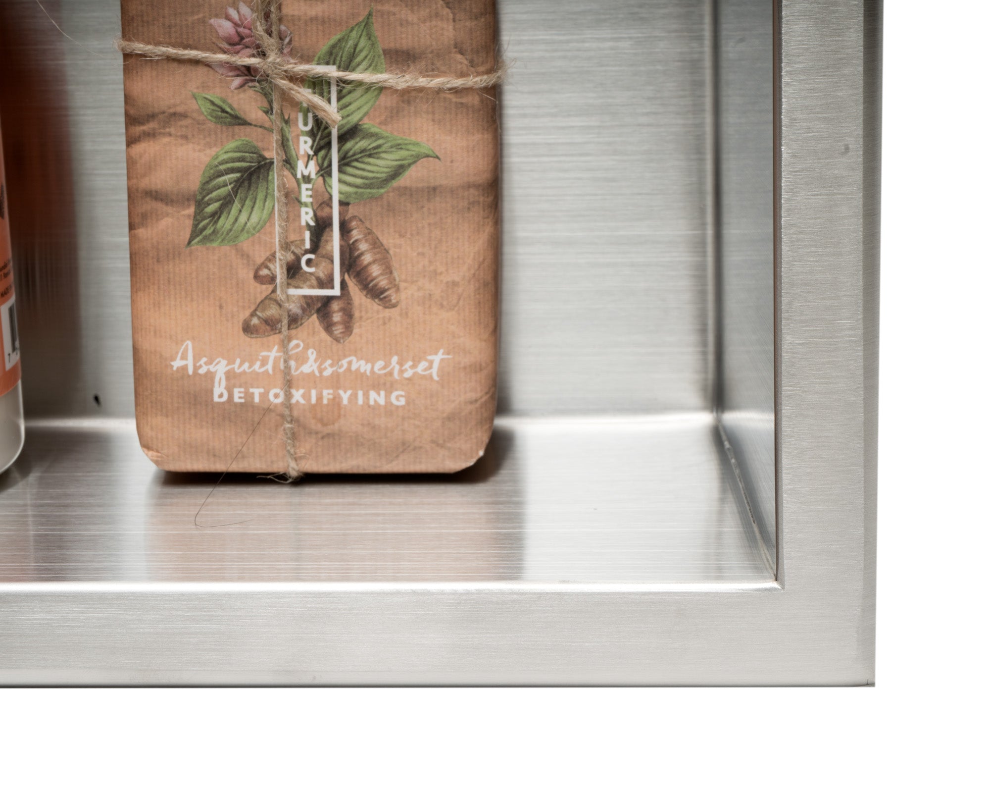 ALFI Brand - 12 x 24 Brushed Stainless Steel Vertical Double Shelf Bath Shower Niche | ABN1224-BSS ALFI Brand - 12 x 24 Brushed Stainless Steel Vertical Double Shelf Bath Shower Niche | ABN1224-BSS