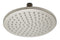 ALFI Brand - Brushed Nickel 8" Round Multi Color LED Rain Shower Head | LED8R-BN