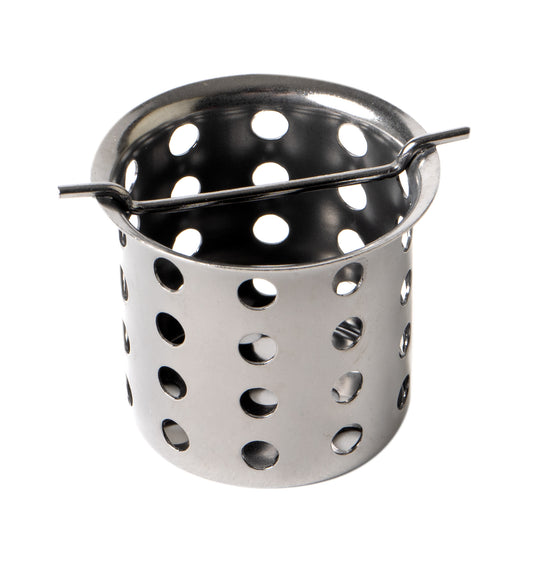 ALFI Brand - 5" x 5" Black Matte Square Stainless Steel Shower Drain with Groove Holes | ABSD55C-BM