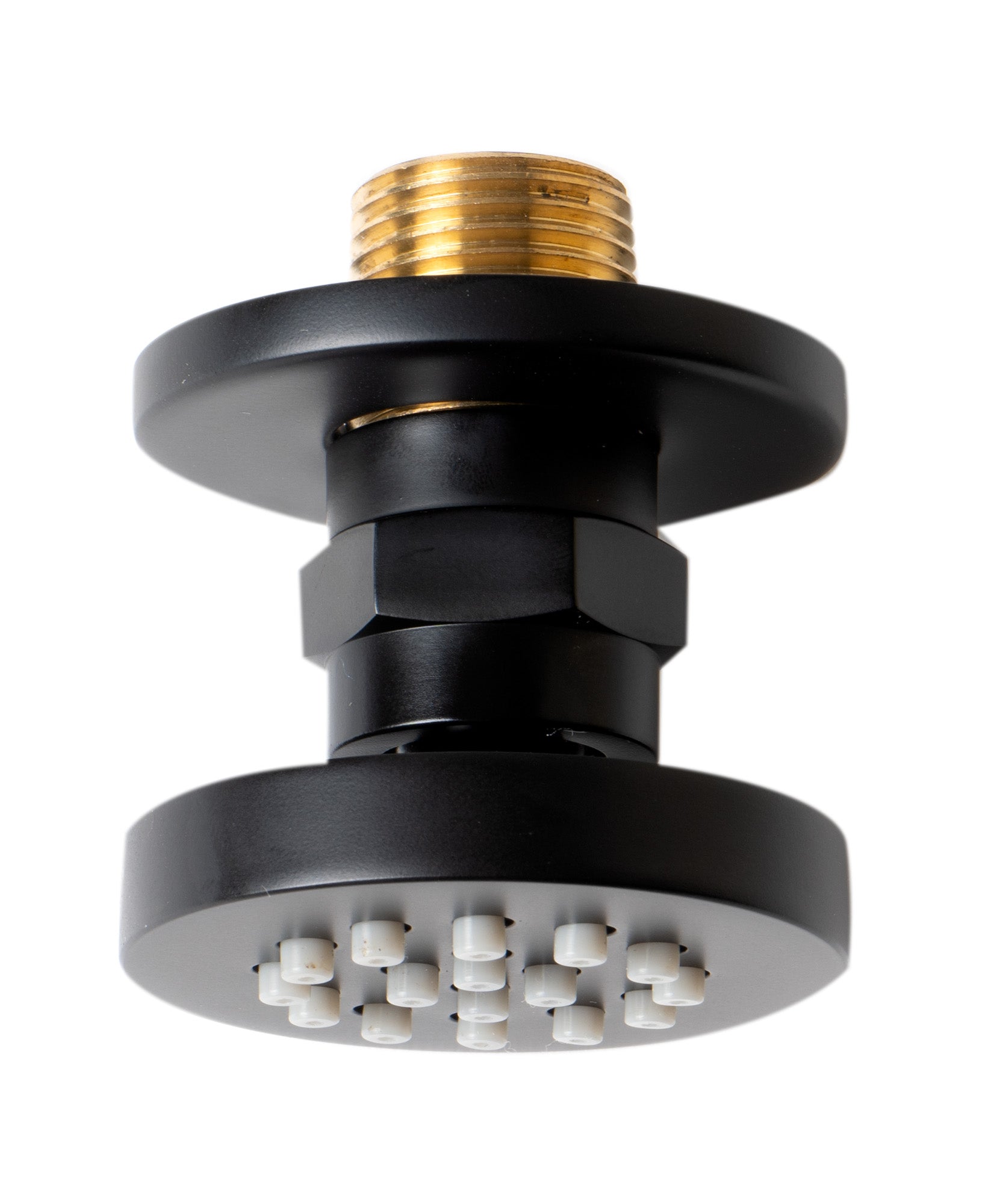 ALFI Brand - Black Matte 2" Round Adjustable Shower Body Spray | AB3830-BM ALFI Brand - Black Matte 2" Round Adjustable Shower Body Spray | AB3830-BM