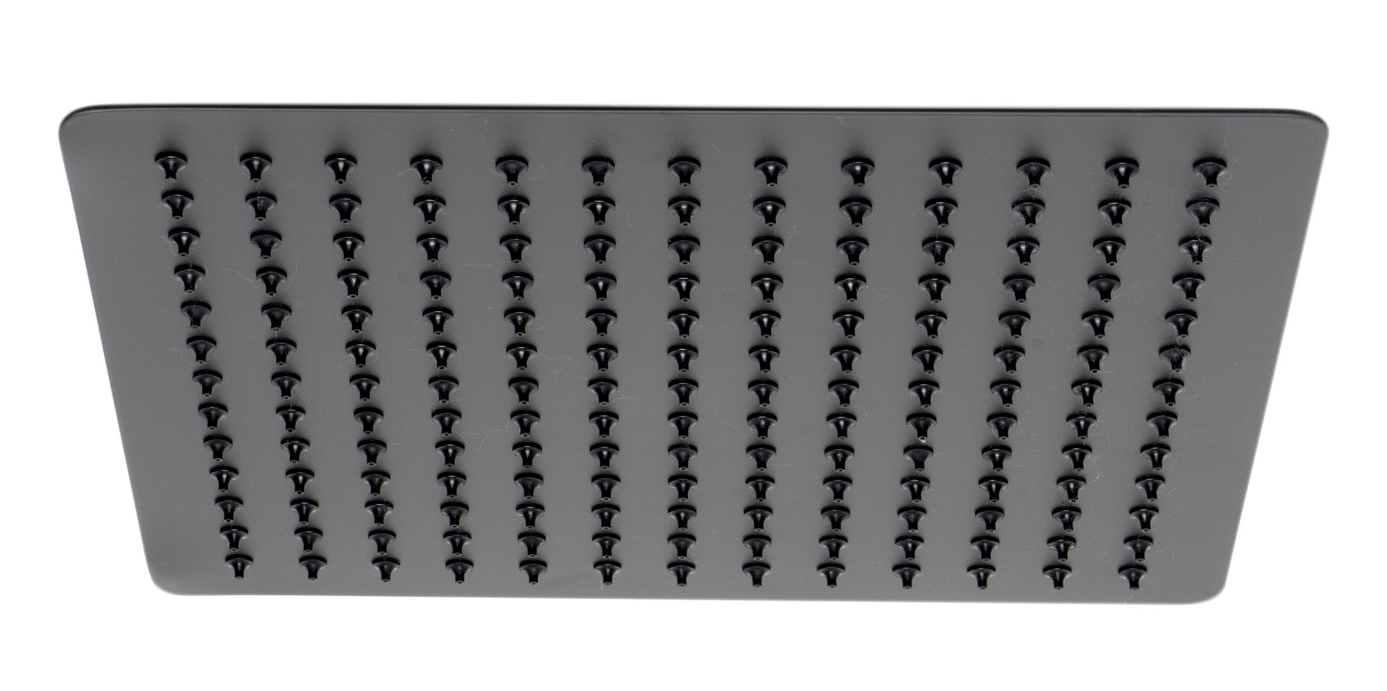 ALFI Brand - Matte Black Stainless Steel 12" Square Ultra-Thin Rain Shower Head | RAIN12S-BM ALFI Brand - Matte Black Stainless Steel 12" Square Ultra-Thin Rain Shower Head | RAIN12S-BM