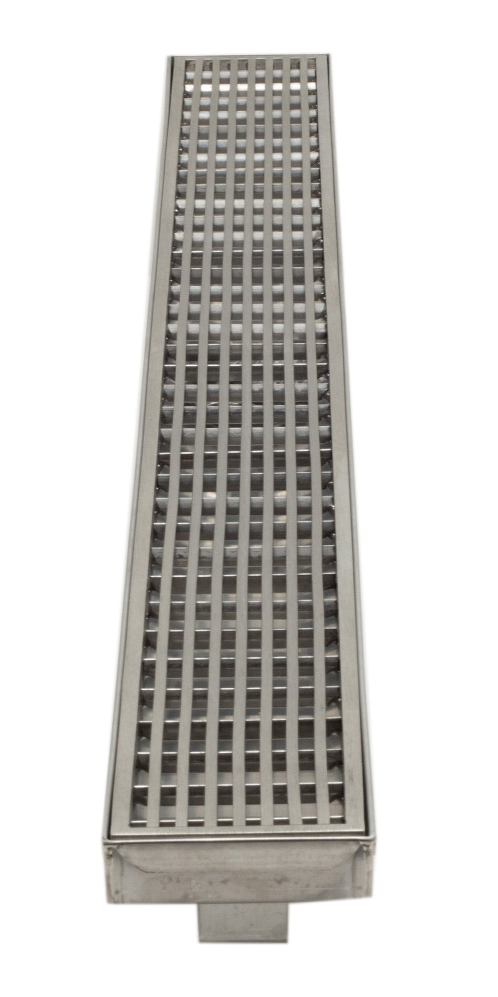ALFI Brand - 36" Modern Stainless Steel Linear Shower Drain with Groove Lines | ABLD36D ALFI Brand - 36" Modern Stainless Steel Linear Shower Drain with Groove Lines | ABLD36D