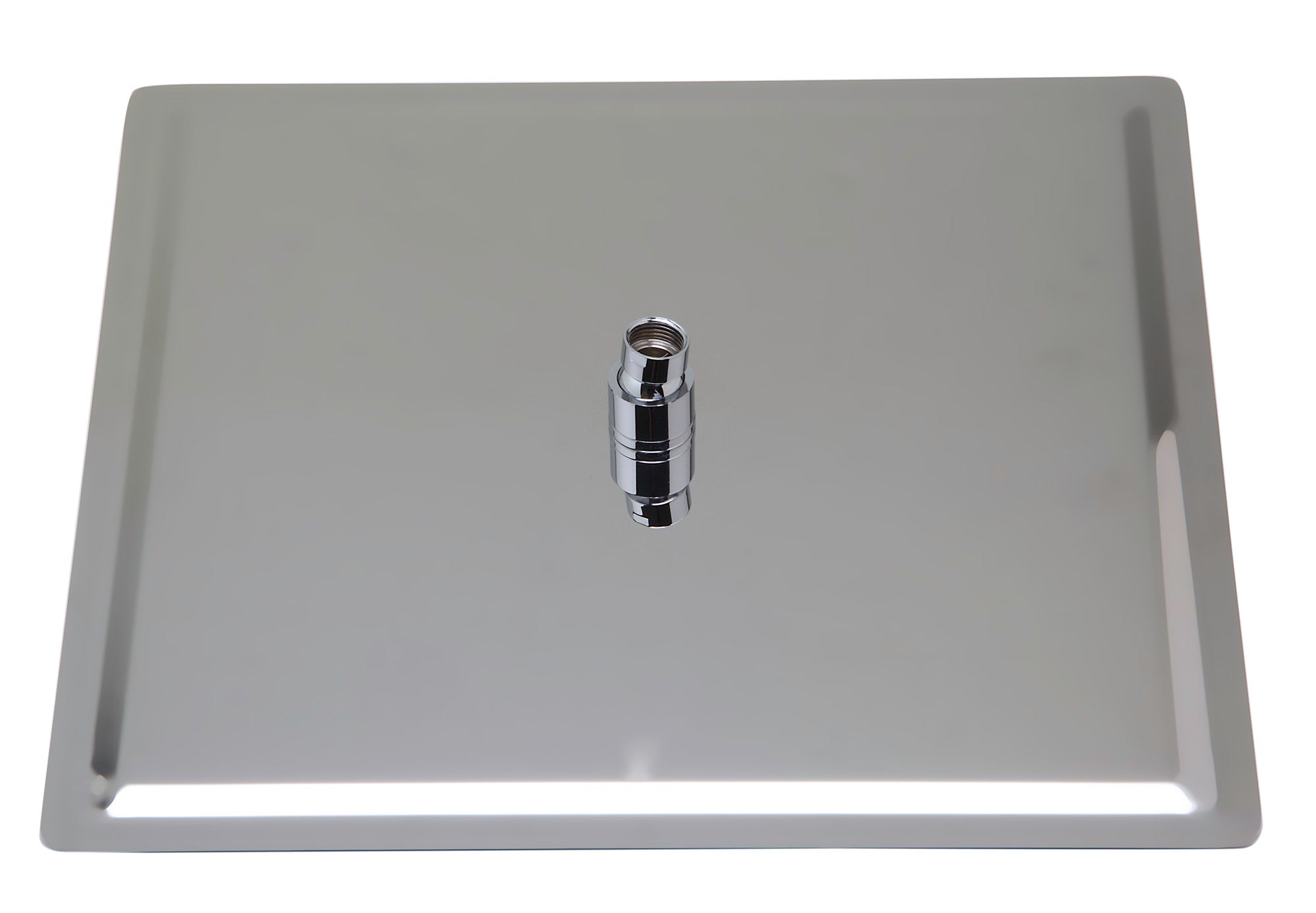 ALFI Brand - Solid Polished Stainless Steel 16" Square Ultra Thin Rain Shower Head | RAIN16S-PSS ALFI Brand - Solid Polished Stainless Steel 16" Square Ultra Thin Rain Shower Head | RAIN16S-PSS