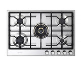 Verona - Verona 30" Designer Gas Cooktop - Brass Burners - SS - 5 Burners Verona - Verona 30" Designer Gas Cooktop - Brass Burners - SS - 5 Burners
