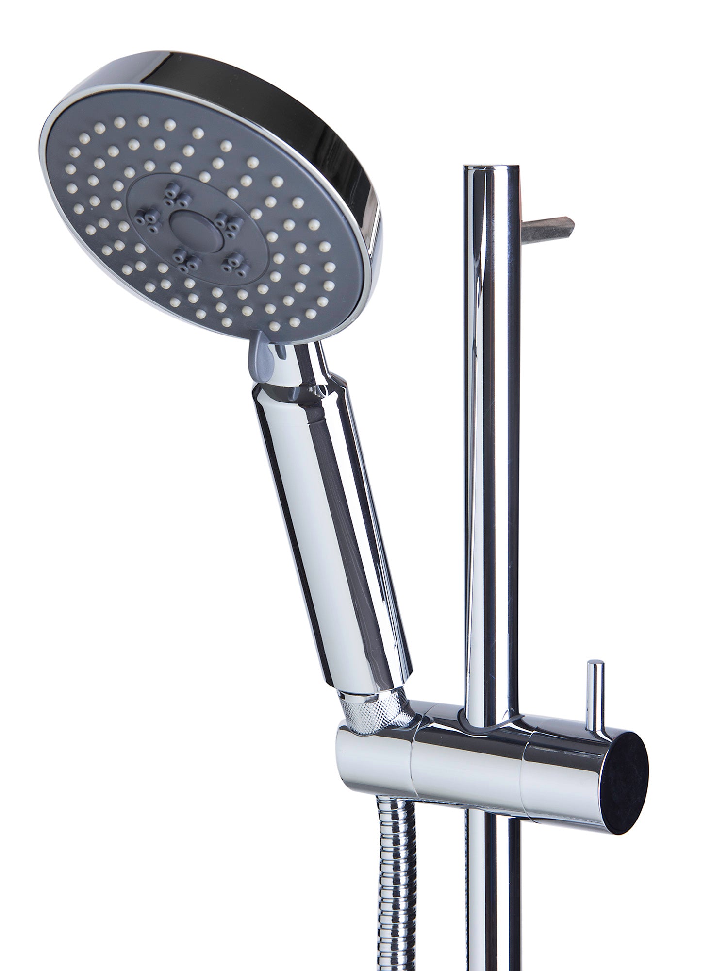 ALFI Brand - Polished Chrome Sliding Rail Hand Held Shower Head Set with Hose | AB7938-PC ALFI Brand - Polished Chrome Sliding Rail Hand Held Shower Head Set with Hose | AB7938-PC