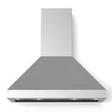 Verona - 48" Designer Chimney Wall Hood- 1200 CFM - 4 Speeds Verona - 48" Designer Chimney Wall Hood- 1200 CFM - 4 Speeds