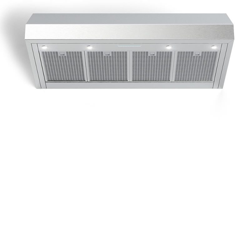 Verona - 48" Designer Low Profile Hood, Wall-mount - 1200 CFM - 4 Speeds Verona - 48" Designer Low Profile Hood, Wall-mount - 1200 CFM - 4 Speeds