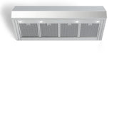 Verona - 48" Designer Low Profile Hood, Wall-mount - 1200 CFM - 4 Speeds Verona - 48" Designer Low Profile Hood, Wall-mount - 1200 CFM - 4 Speeds
