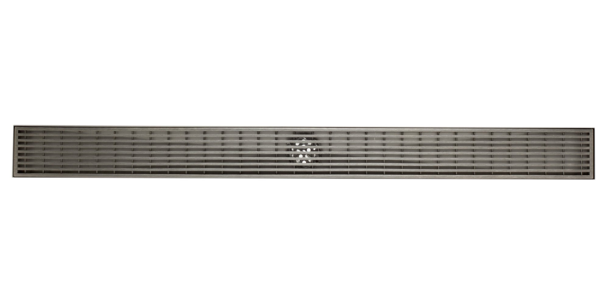 ALFI Brand - 32" Modern Stainless Steel Linear Shower Drain with Groove Lines | ABLD32D ALFI Brand - 32" Modern Stainless Steel Linear Shower Drain with Groove Lines | ABLD32D