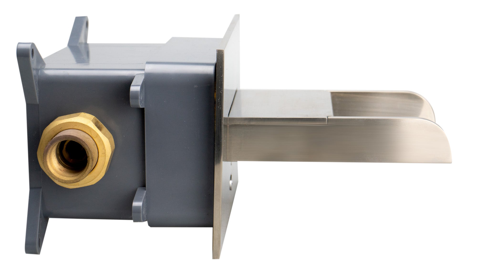 ALFI Brand - Brushed Nickel Waterfall Tub Filler | AB5901-BN ALFI Brand - Brushed Nickel Waterfall Tub Filler | AB5901-BN