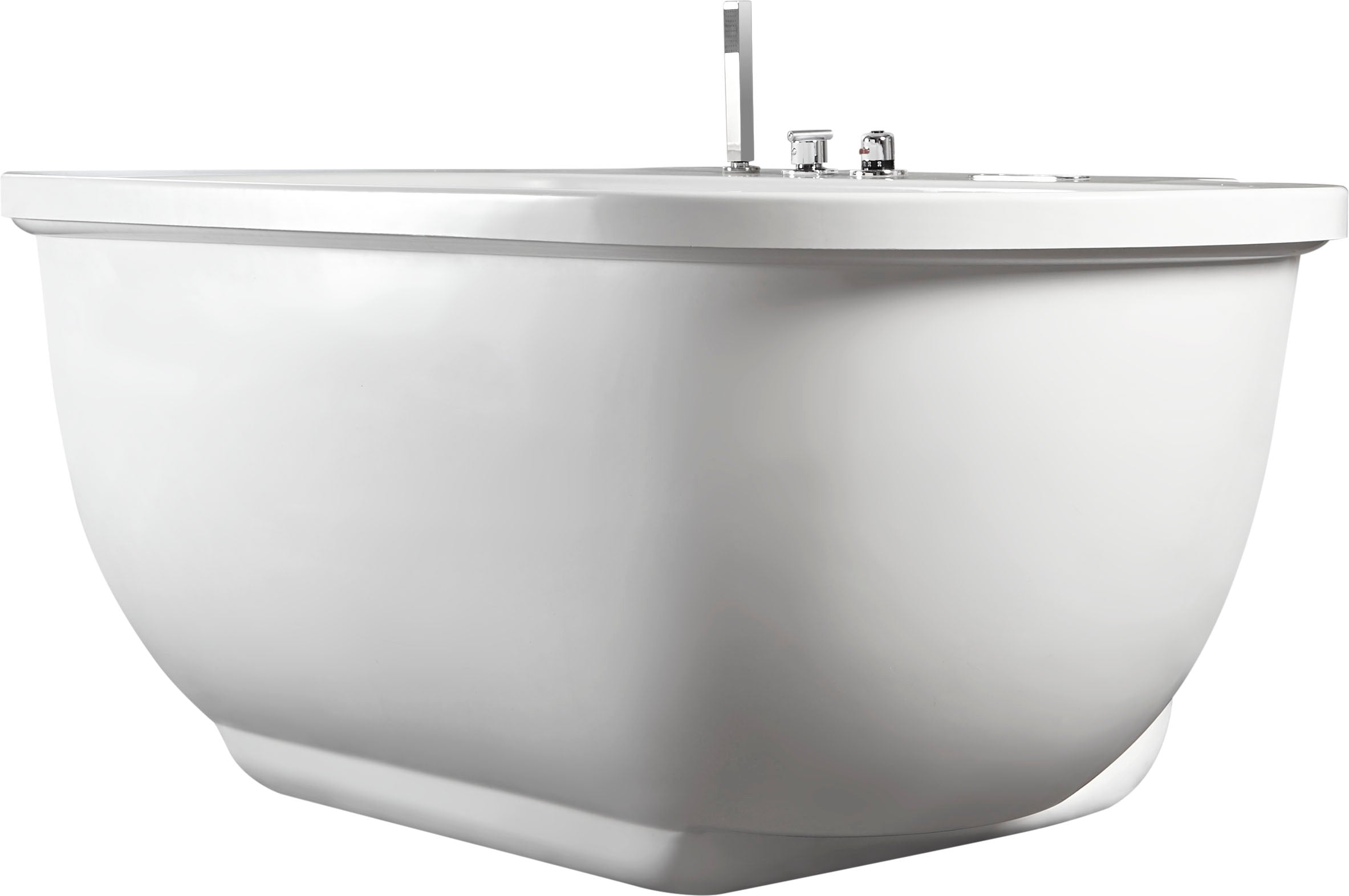 EAGO - 6 ft Acrylic White Whirlpool Bathtub w Fixtures | AM128ETL EAGO - 6 ft Acrylic White Whirlpool Bathtub w Fixtures | AM128ETL
