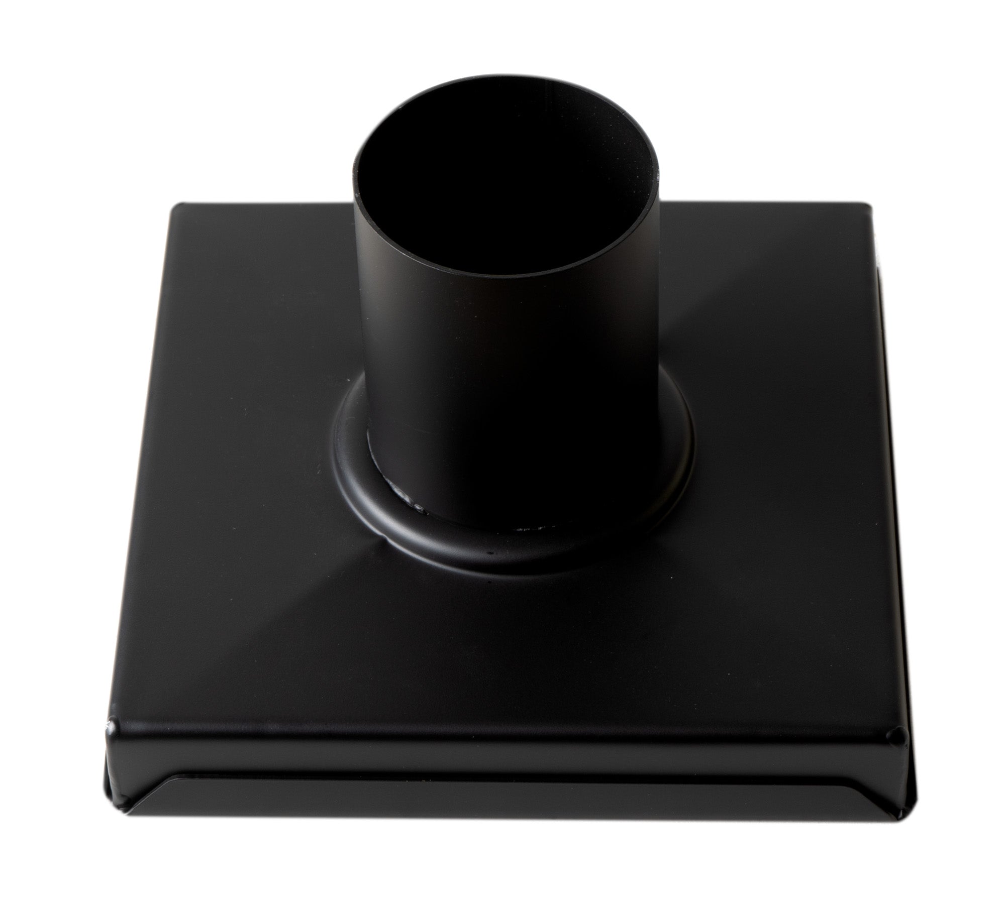 ALFI Brand - 5" x 5" Black Matte Square Stainless Steel Shower Drain with Solid Cover | ABSD55B-BM ALFI Brand - 5" x 5" Black Matte Square Stainless Steel Shower Drain with Solid Cover | ABSD55B-BM