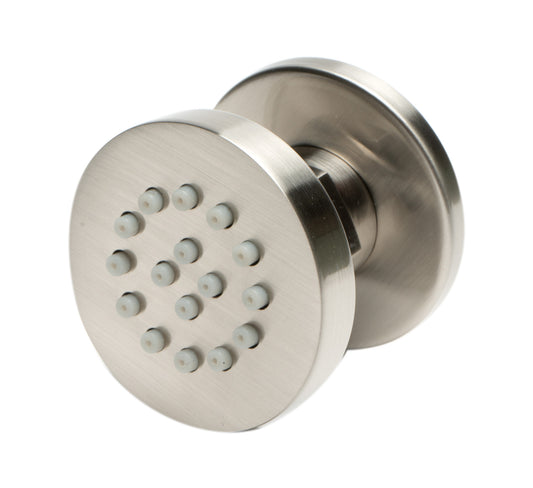 ALFI Brand - Brushed Nickel 2" Round Adjustable Shower Body Spray | AB3830-BN