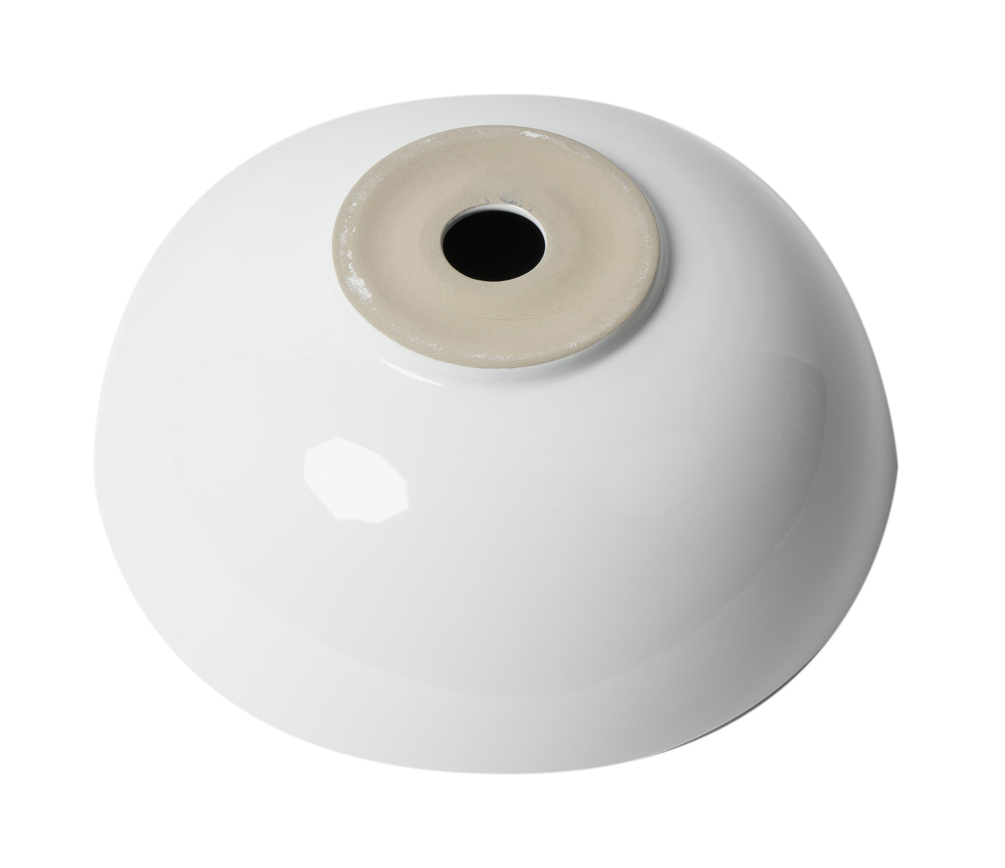 ALFI Brand - White 15" Round Vessel Bowl Above Mount Ceramic Sink | ABC905 ALFI Brand - White 15" Round Vessel Bowl Above Mount Ceramic Sink | ABC905
