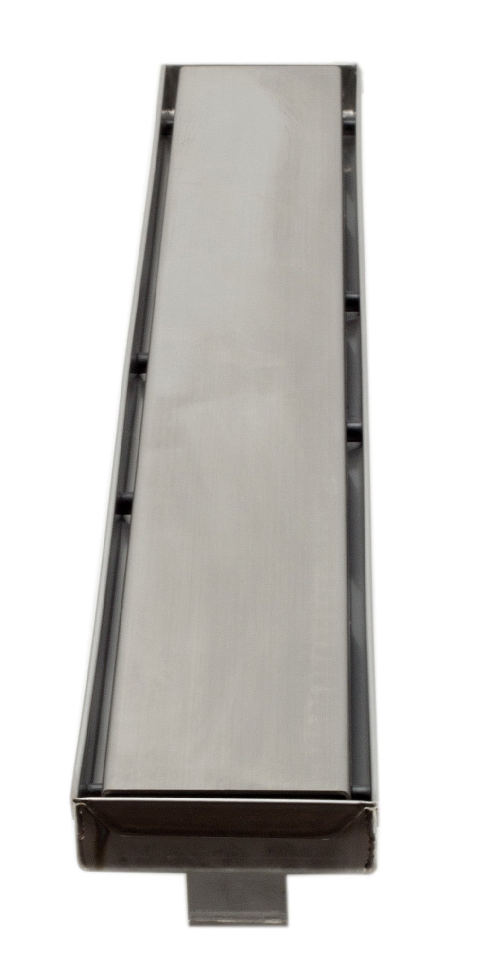 ALFI Brand - 32" Modern Brushed Stainless Steel Linear Shower Drain with Solid Cover | ABLD32B-BSS ALFI Brand - 32" Modern Brushed Stainless Steel Linear Shower Drain with Solid Cover | ABLD32B-BSS