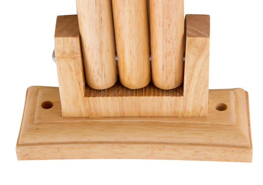 ALFI Brand - 16" Triple Rack Wooden Towel Bar Bathroom Accessory | AB5506