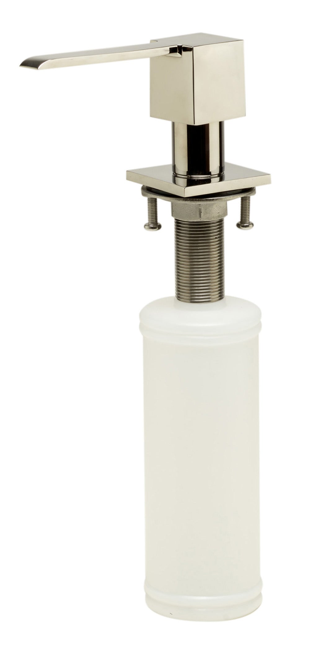 ALFI Brand - Modern Square Polished Stainless Steel Soap Dispenser | AB5007-PSS ALFI Brand - Modern Square Polished Stainless Steel Soap Dispenser | AB5007-PSS