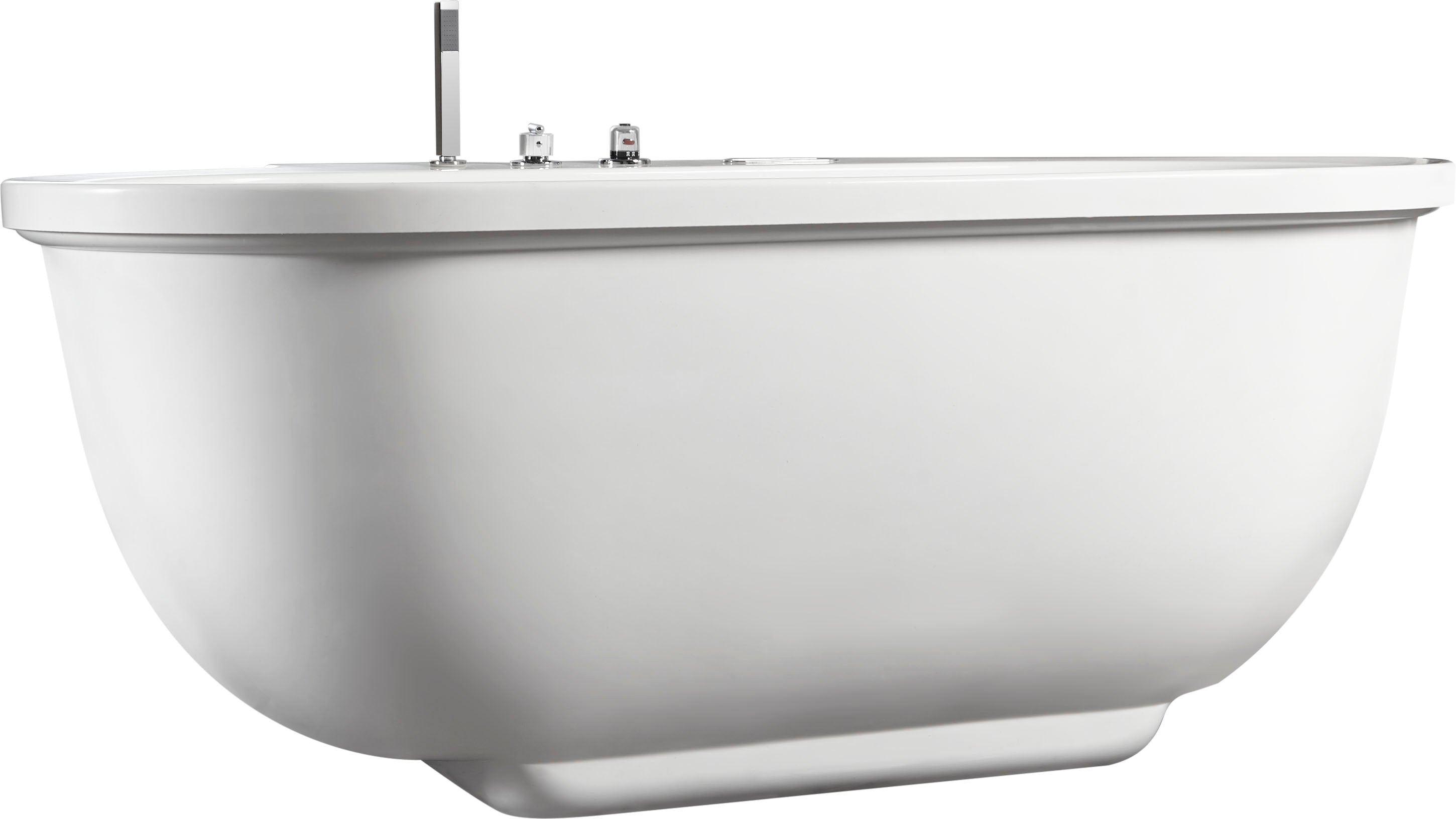 EAGO - 6 ft Acrylic White Whirlpool Bathtub w Fixtures | AM128ETL EAGO - 6 ft Acrylic White Whirlpool Bathtub w Fixtures | AM128ETL
