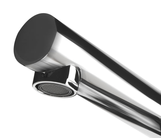 ALFI Brand - Polished Chrome Floor Mounted Tub Filler + Mixer /w additional Hand Held Shower Head | AB2758-PC