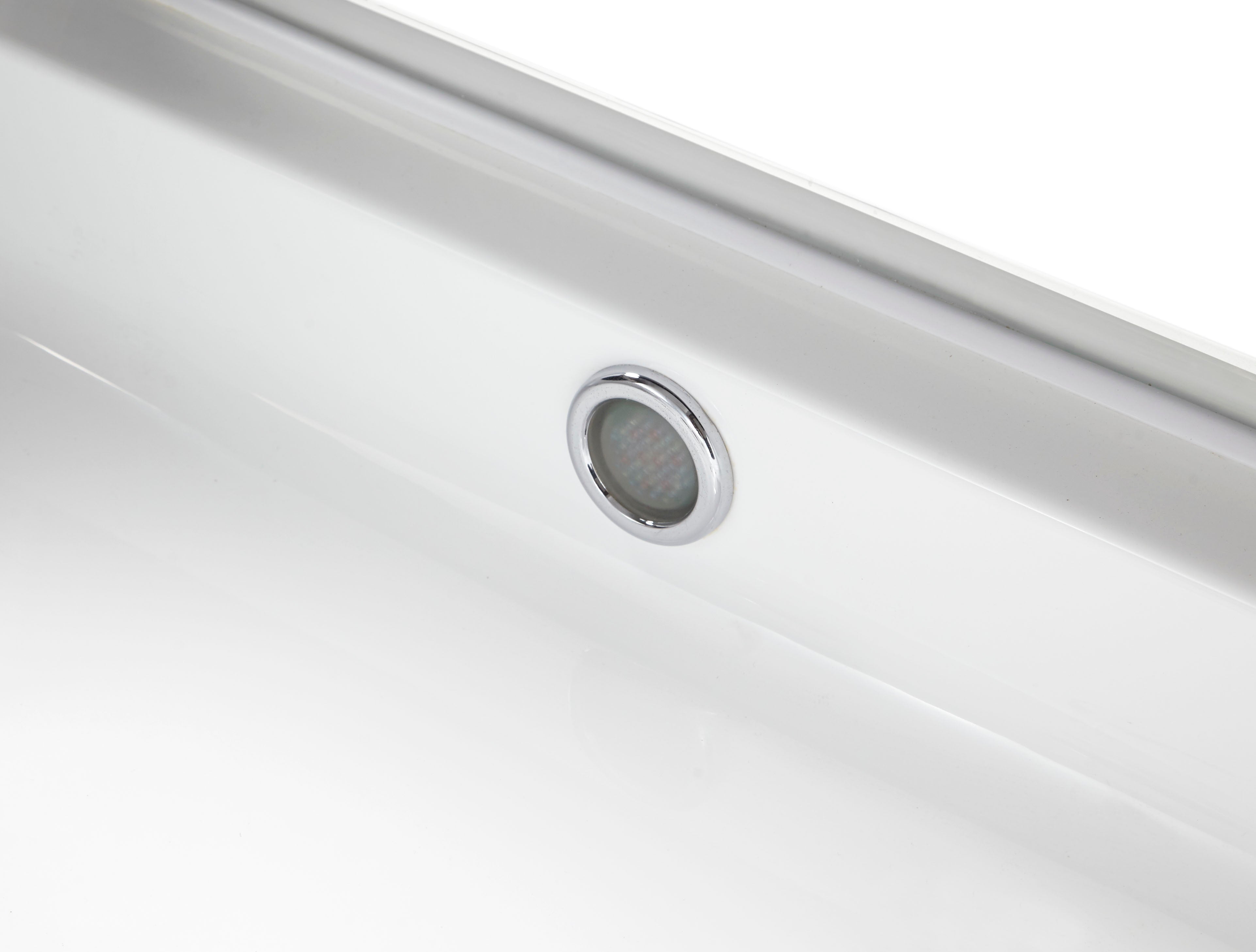 EAGO - 5 ft Clear Corner Acrylic Whirlpool Bathtub for Two | AM156ETL EAGO - 5 ft Clear Corner Acrylic Whirlpool Bathtub for Two | AM156ETL