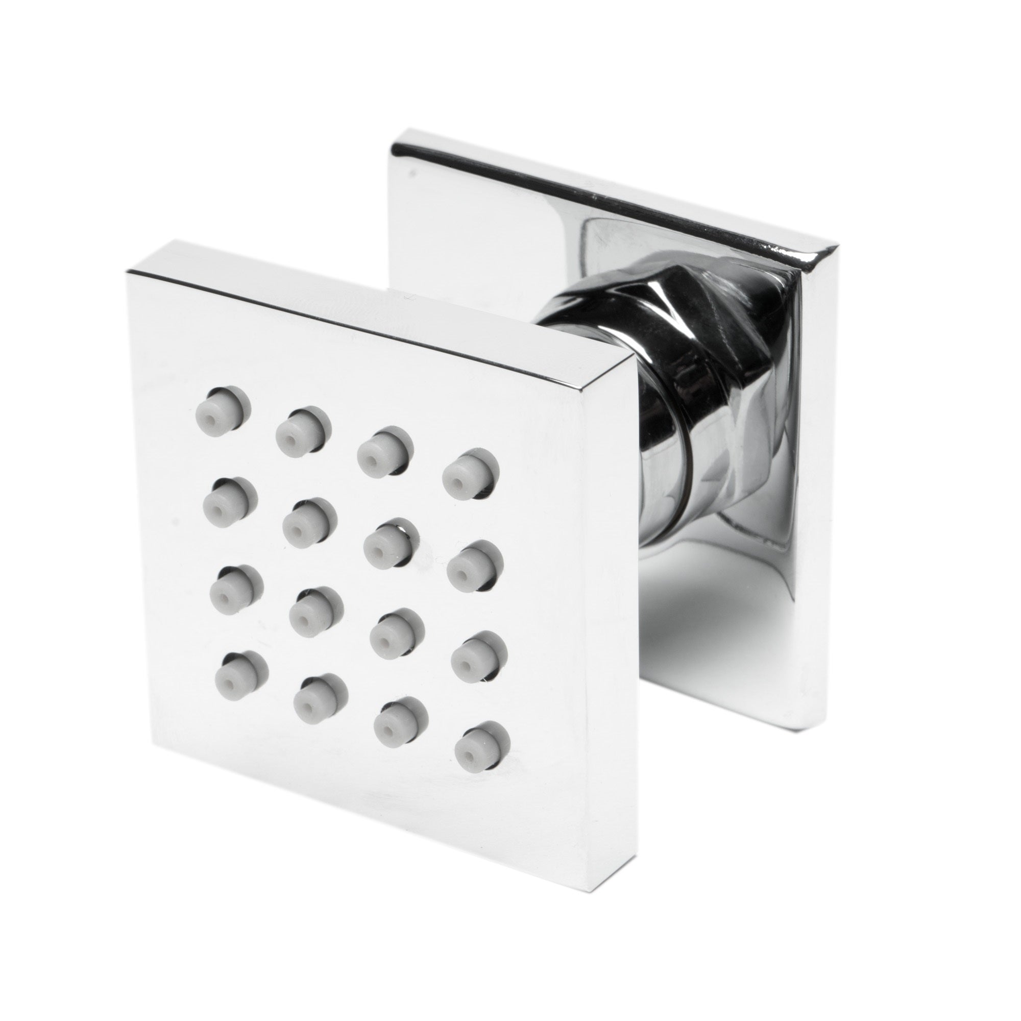 ALFI Brand - Polished Chrome 2" Square Adjustable Shower Body Spray | AB3820-PC ALFI Brand - Polished Chrome 2" Square Adjustable Shower Body Spray | AB3820-PC