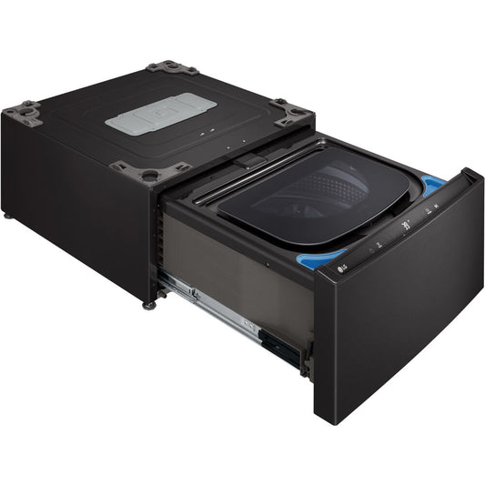 LG - 27" SideKick Pedestal Washer, 1.0 CF Pedestal Washer, Slim DD Motor - Accessories - WD300CB