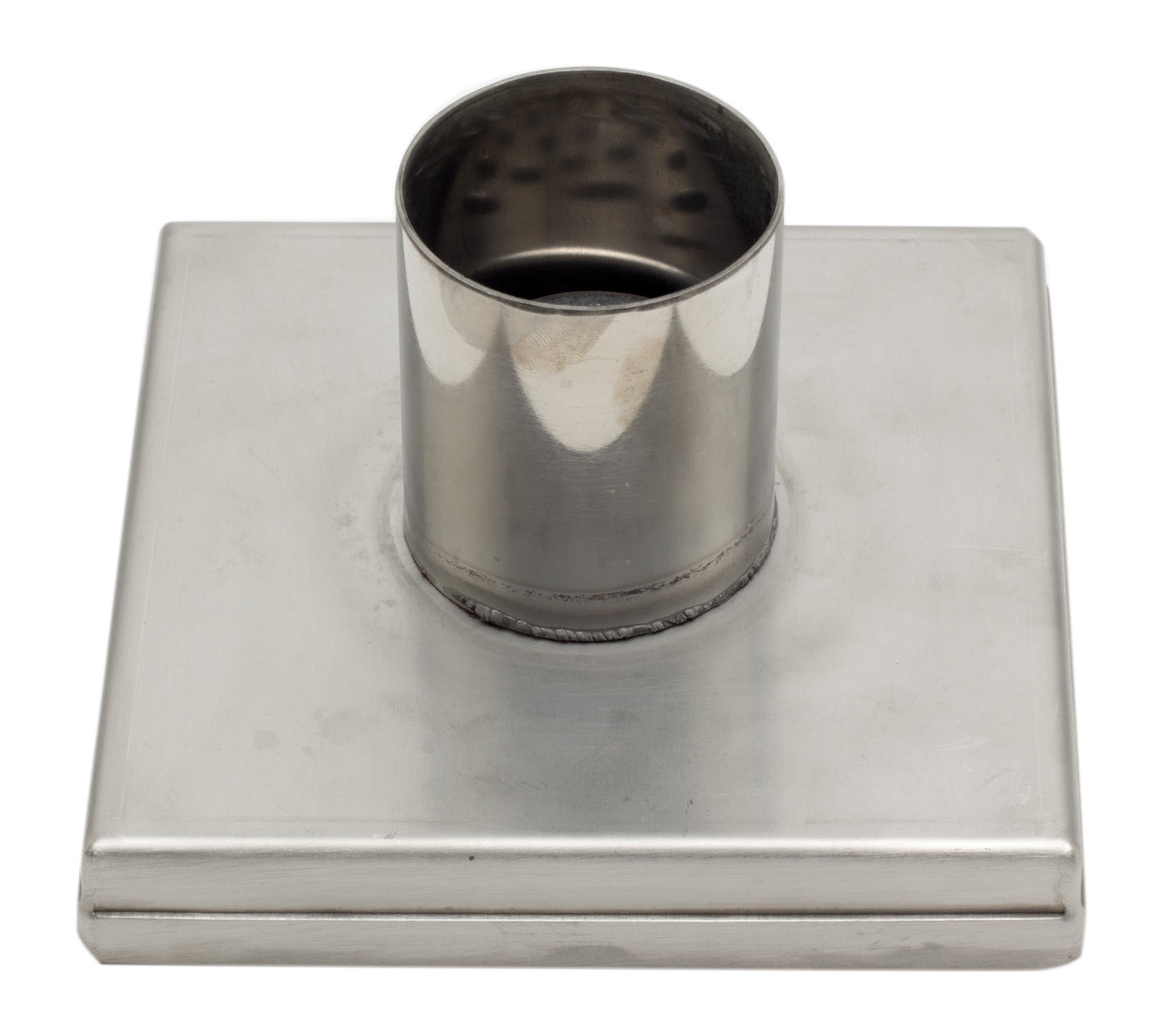 ALFI Brand - 5" x 5" Modern Square Brushed Stainless Steel Shower Drain with Solid Cover | ABSD55B-BSS ALFI Brand - 5" x 5" Modern Square Brushed Stainless Steel Shower Drain with Solid Cover | ABSD55B-BSS