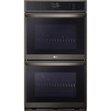 LG - 9.4 CF / 30" Smart Double Wall Oven with Fan Convection, Air Fry - Electric Wall Ovens - WDEP9423D LG - 9.4 CF / 30" Smart Double Wall Oven with Fan Convection, Air Fry - Electric Wall Ovens - WDEP9423D