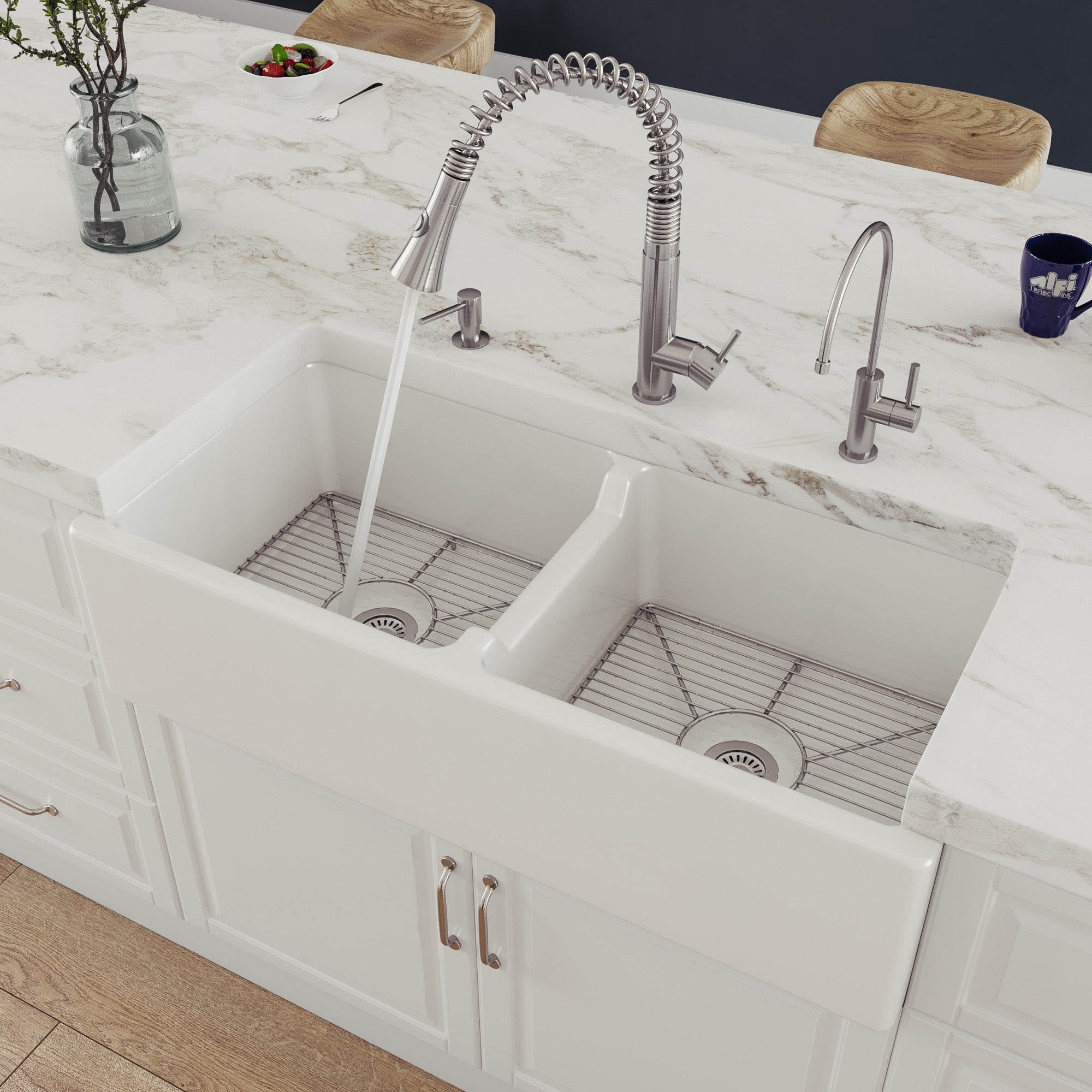ALFI Brand - Stainless steel kitchen sink grid for AB3918DB, AB3918ARCH | ABGR3918 ALFI Brand - Stainless steel kitchen sink grid for AB3918DB, AB3918ARCH | ABGR3918