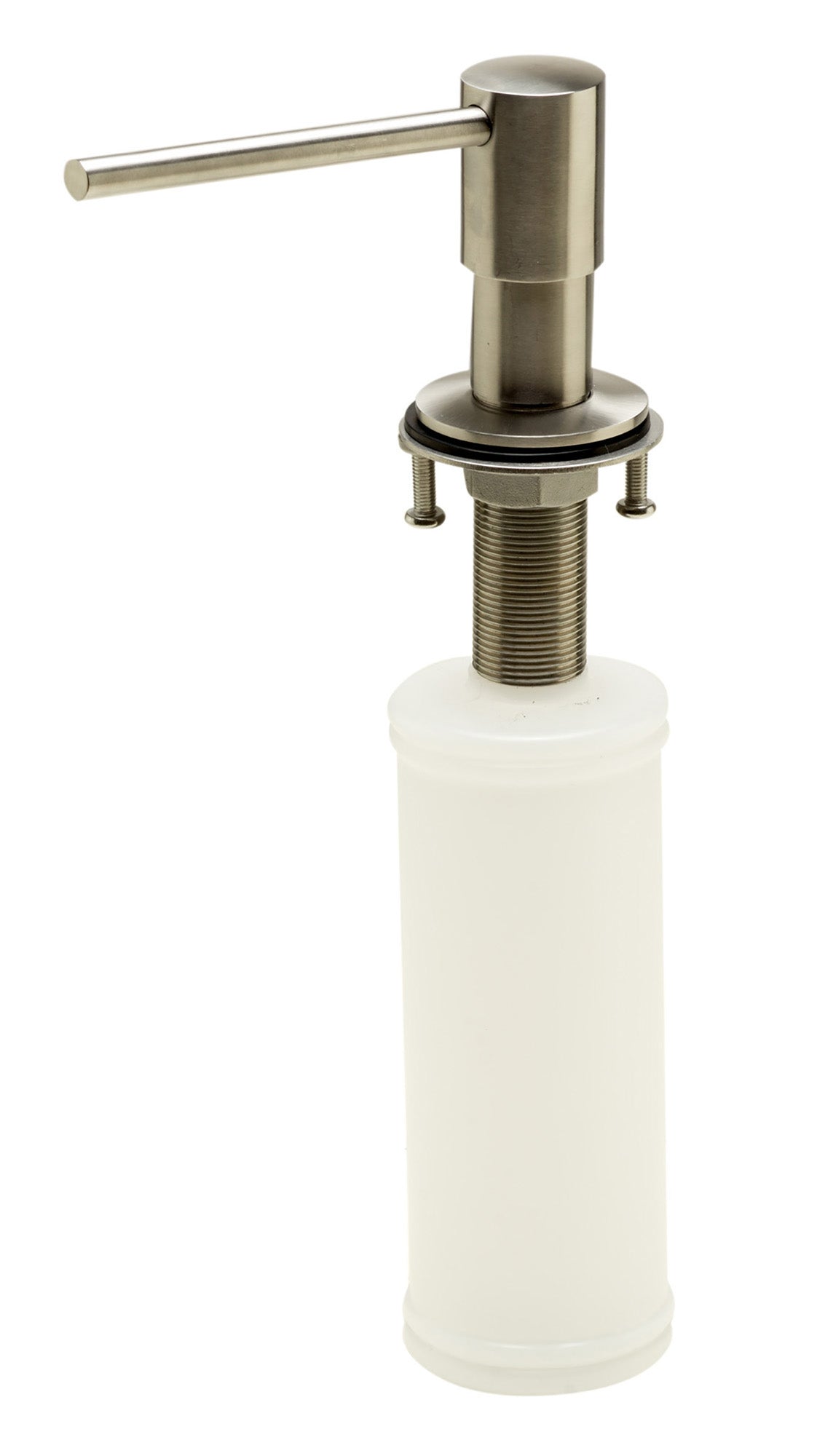 ALFI Brand - Modern Round Brushed Stainless Steel Soap Dispenser | AB5006-BSS ALFI Brand - Modern Round Brushed Stainless Steel Soap Dispenser | AB5006-BSS