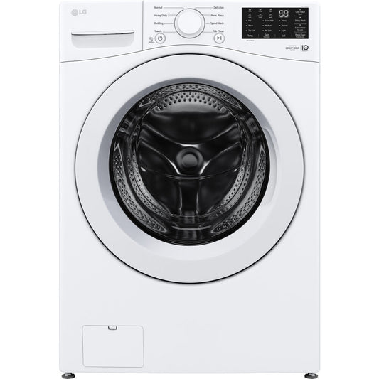 LG - 5.0 CF Ultra Large Capacity Front Load Washer with ColdWash, NFC Tag OnWash Machines - WM3470CW