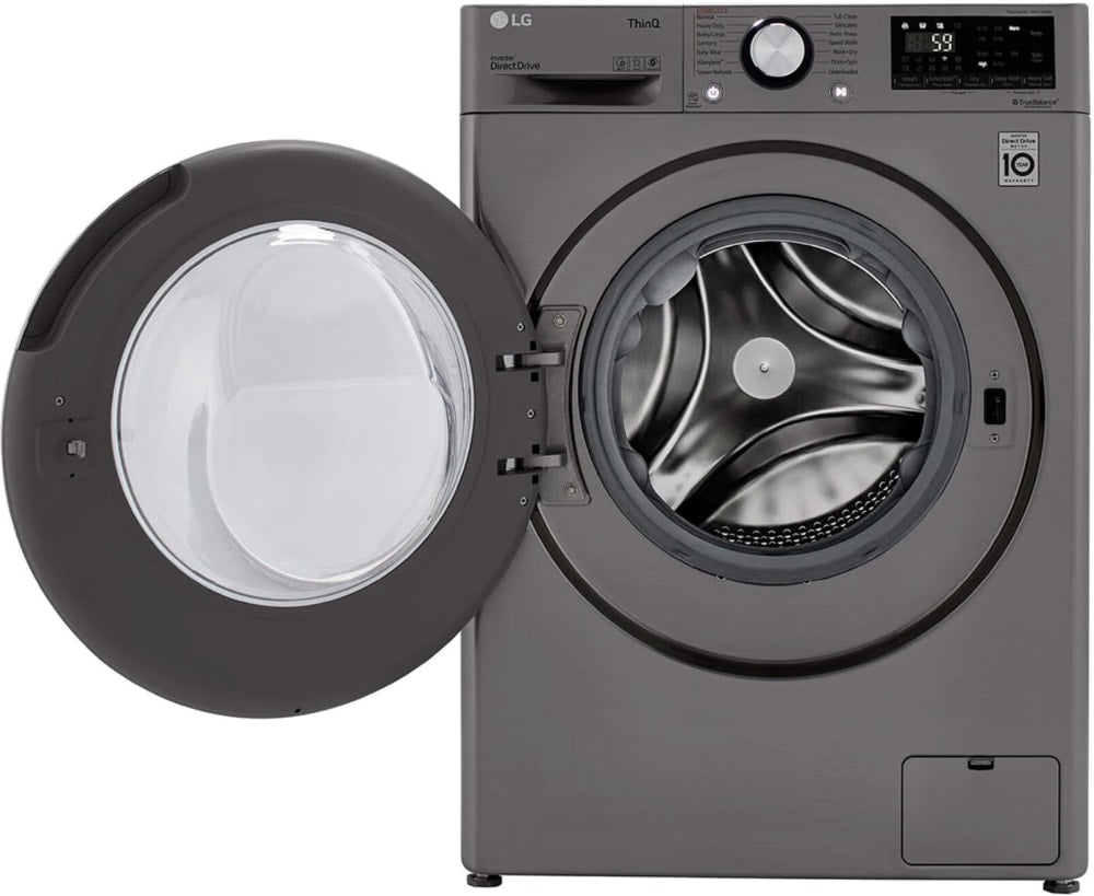 LG 2.3 CF / 24" Compact All-In-One Washer/Dryer, Ventless, ThinQ - Graphite WM3555HVA LG 2.3 CF / 24" Compact All-In-One Washer/Dryer, Ventless, ThinQ - Graphite WM3555HVA