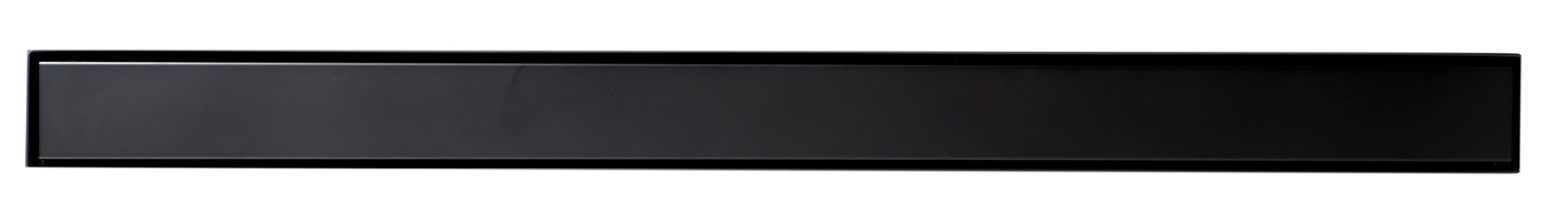 ALFI Brand - 36" Black Matte Stainless Steel Linear Shower Drain with Solid Cover | ABLD36B-BM ALFI Brand - 36" Black Matte Stainless Steel Linear Shower Drain with Solid Cover | ABLD36B-BM